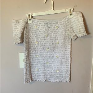 Off the shoulder top